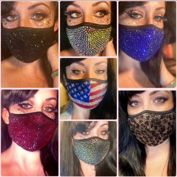 ✨Crystal Bling Face Masks ✨Mix & Match - Picture 14 of 15